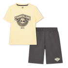 Conjunto de camiseta y bermudas TIMBERLAND 
                    NI&Ntilde;O