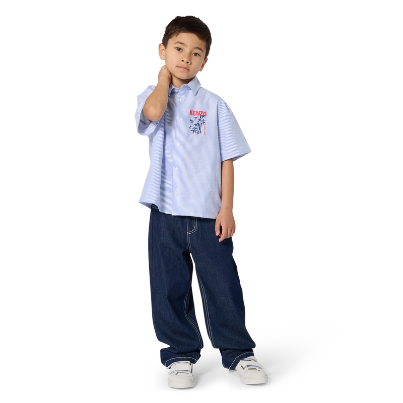 Vaqueros de corte recto KENZO KIDS 
                        NI&Ntilde;O