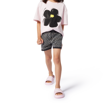 Camiseta manga corta y algod&oacute;n MARC JACOBS NI&Ntilde;A