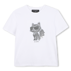 Camiseta de manga corta KARL LAGERFELD KIDS 
                    NI&Ntilde;A