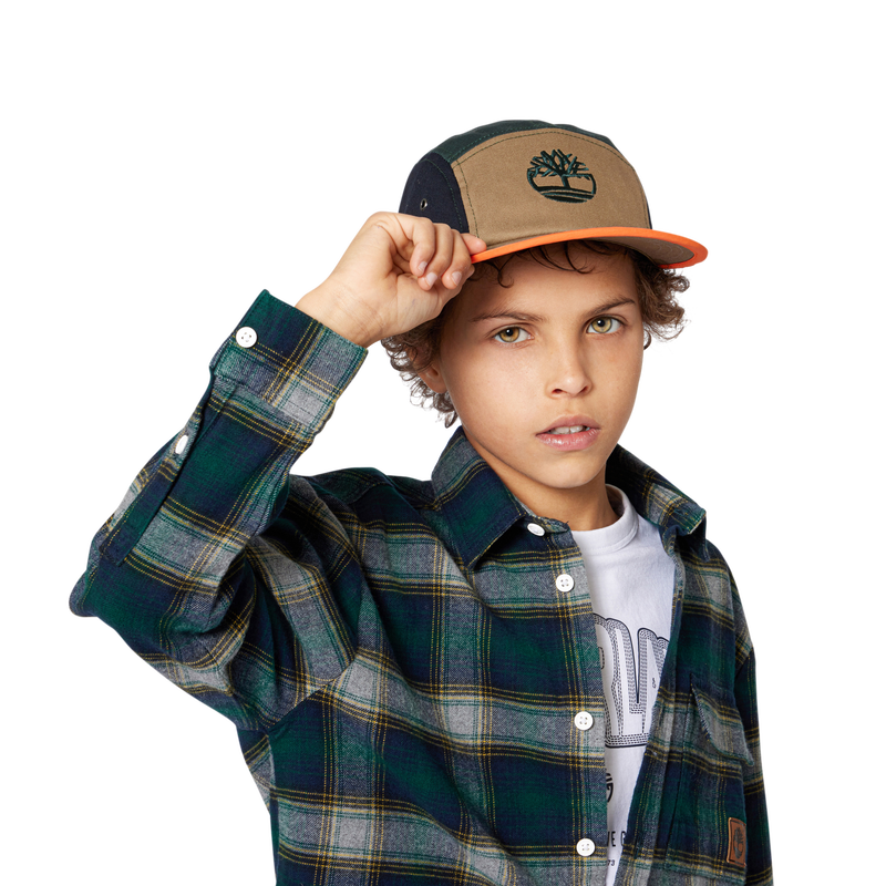 Camisa a cuadros TIMBERLAND 
                        NI&Ntilde;O