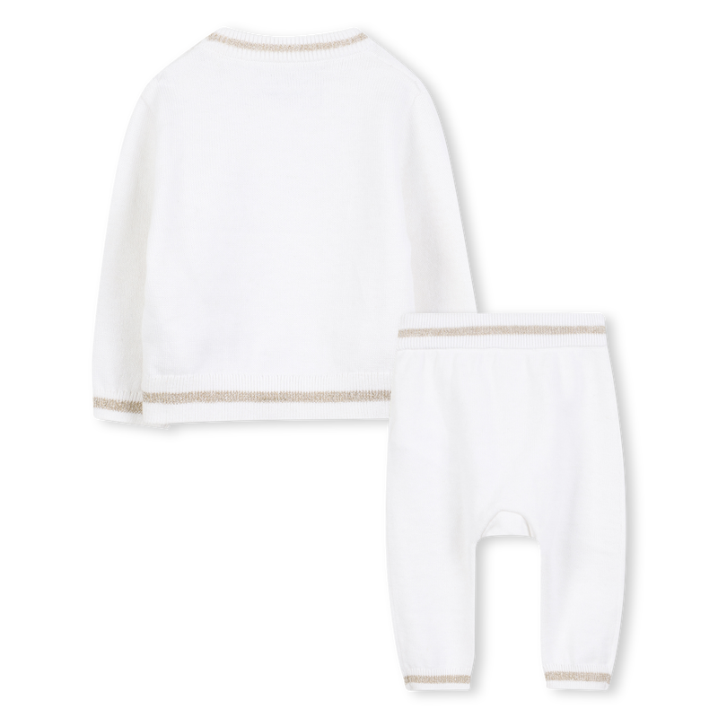 Conjunto de su&eacute;ter y leggings KARL LARGERFELD KIDS 
                        NI&Ntilde;A