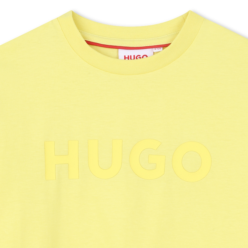 CAMISETA DE MANGA CORTA HUGO 
                        NI&Ntilde;O