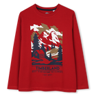 Camiseta de manga larga TIMBERLAND 
                    NI&Ntilde;O