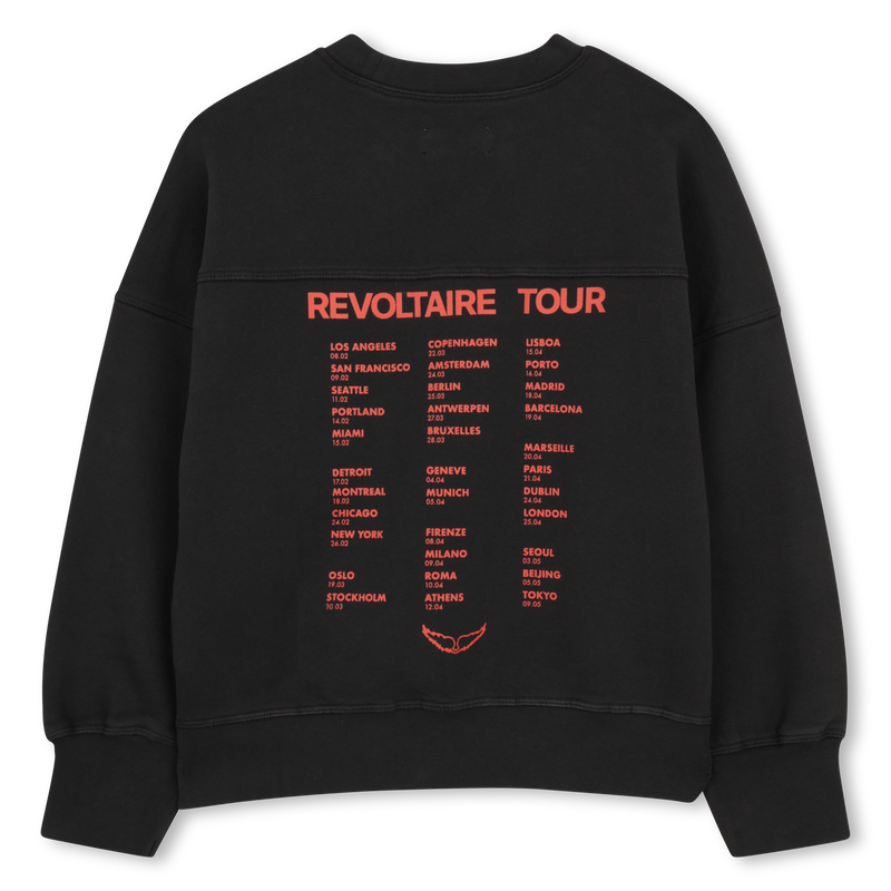 SUDADERA DE CUELLO REDONDO ZADIG & VOLTAIRE 
                        NI&Ntilde;A