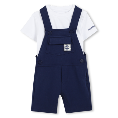 Conjunto de peto y camiseta TIMBERLAND NI&Ntilde;O