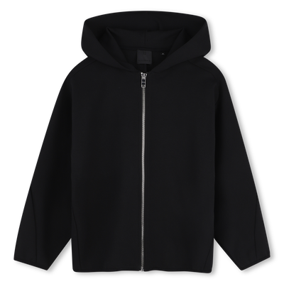 SUDADERA CON CAPUCHA CON CREMALLERA GIVENCHY NI&Ntilde;O