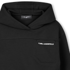 Sudadera con capucha KARL LAGERFELD KIDS 
                    NI&Ntilde;O