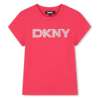 Camiseta de manga corta DKNY 
                    NI&Ntilde;A