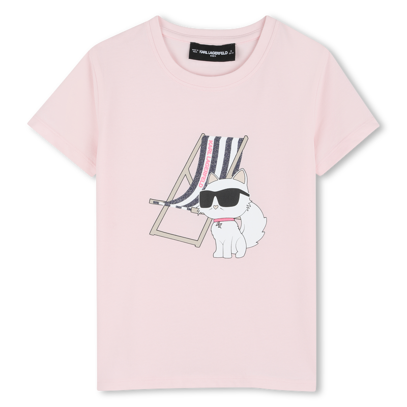 CAMISETA DE MANGA CORTA KARL LAGERFELD KIDS 
                        NI&Ntilde;A