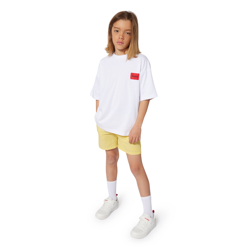 Deportivas cordones y velcro HUGO 
                    NI&Ntilde;O