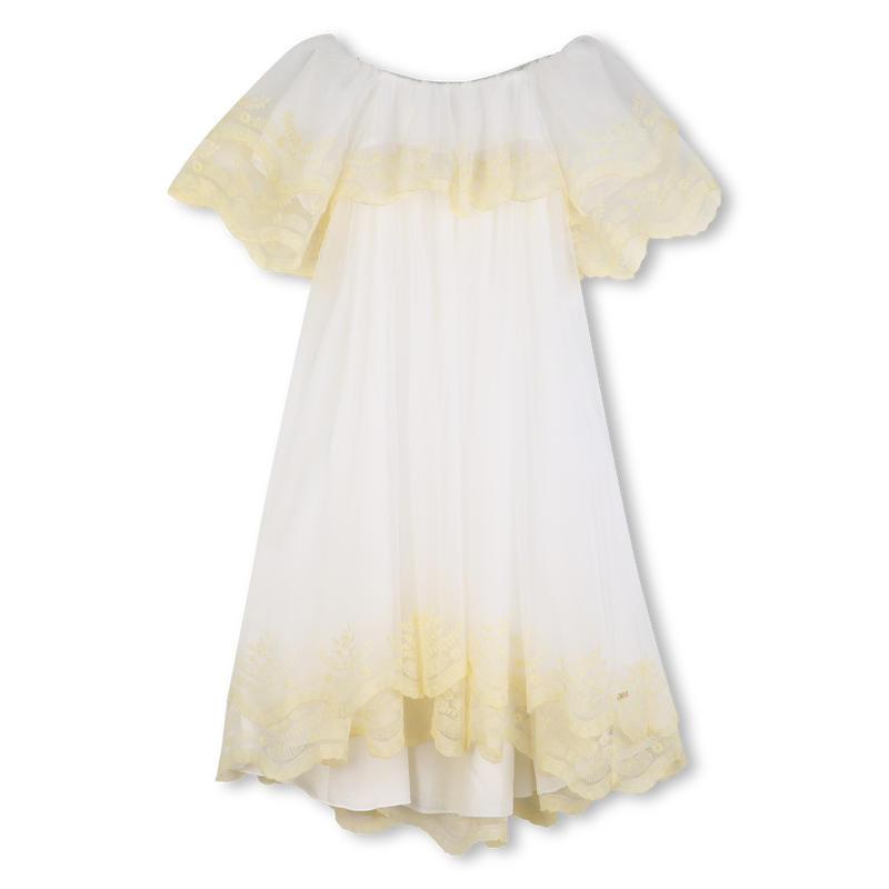 VESTIDO MANGA CORTA CHLOE 
                        NI&Ntilde;A