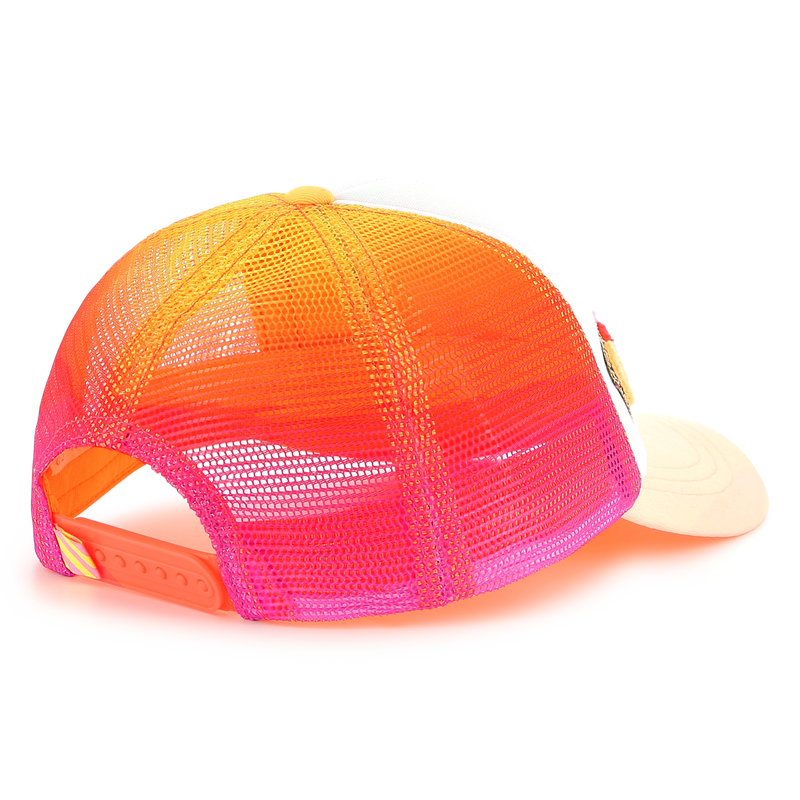 Gorra parche de tejido rizado BILLIEBLUSH 
                        NI&Ntilde;A