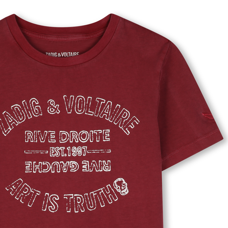 Camiseta de mangas cortas ZADIG & VOLTAIRE 
                        UNISEXO