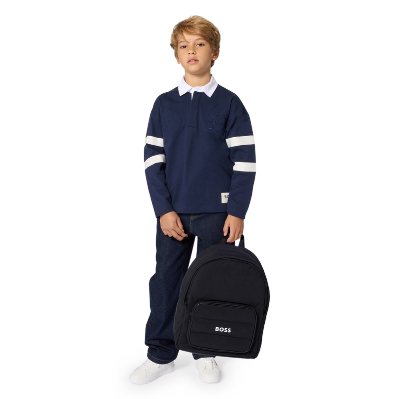 Polo de manga larga BOSS 
                        NI&Ntilde;O