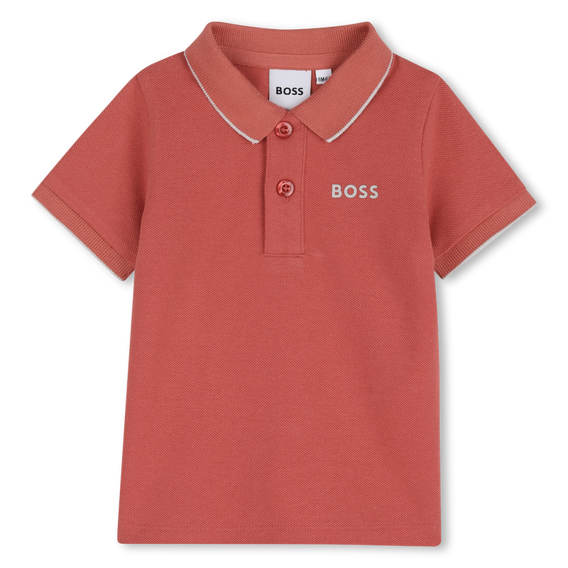 POLO DE MANGA CORTA BOSS 
                        NI&Ntilde;O