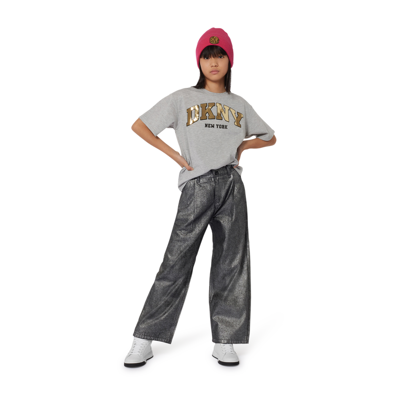 Pantal&oacute;n vaquero holgado DKNY 
                        NI&Ntilde;A