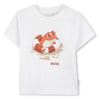 Camiseta de manga corta, BLANCO, hi-res