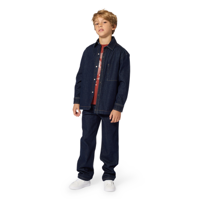 Camisa de denim BOSS NI&Ntilde;O