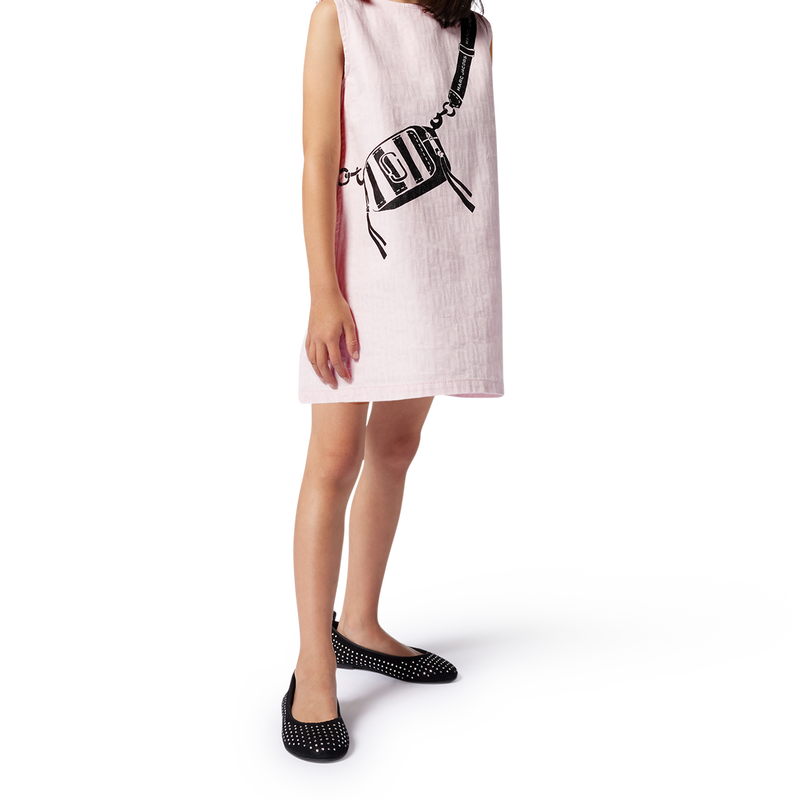 Vestido sin mangas de algod&oacute;n MARC JACOBS 
                        NI&Ntilde;A