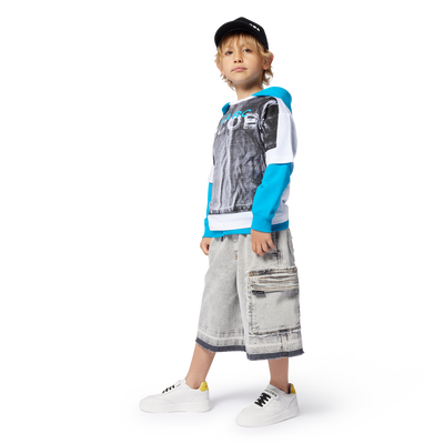 Bermudas largas vaqueras MARC JACOBS NI&Ntilde;O