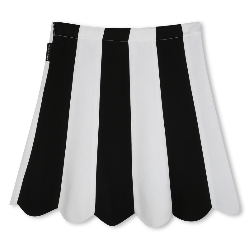 Falda de ceremonia de rayas MARC JACOBS 
                        NI&Ntilde;A