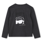 Camiseta de manga larga KARL LAGERFELD KIDS 
                    NI&Ntilde;O