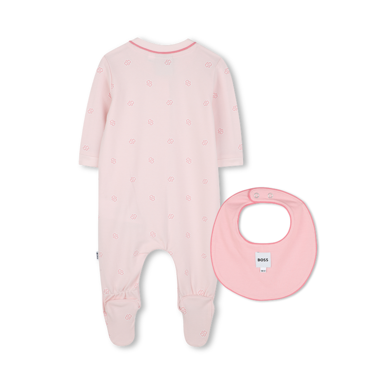 Conjunto de pijama y babero BOSS 
                        NI&Ntilde;A