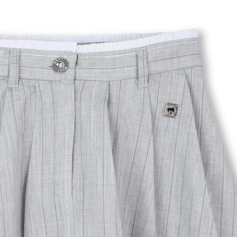 Falda de ceremonia plisada DKNY 
                        NI&Ntilde;A