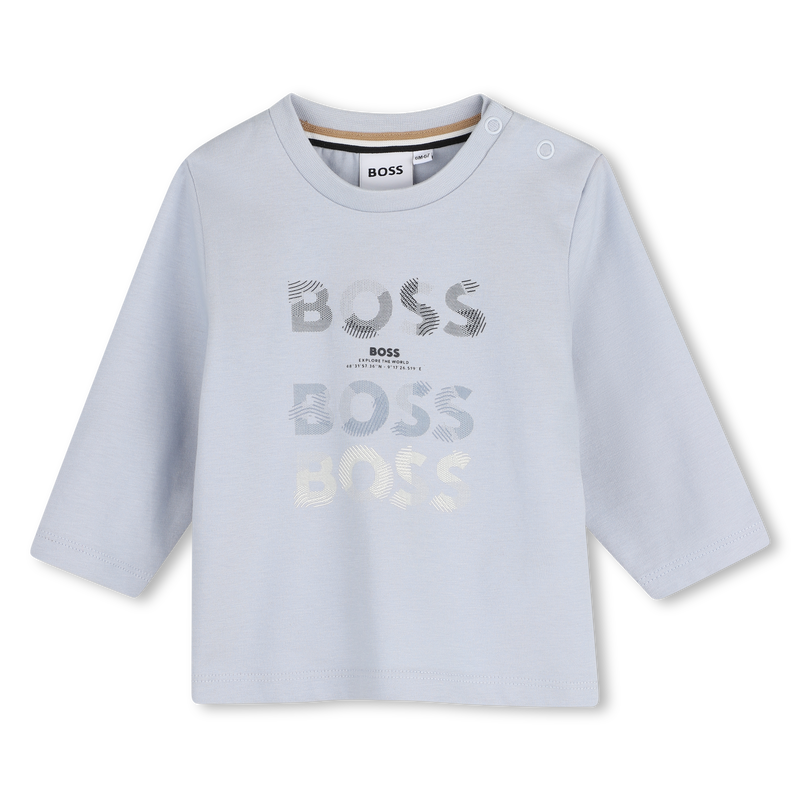 Camiseta de manga larga BOSS 
                        NI&Ntilde;O