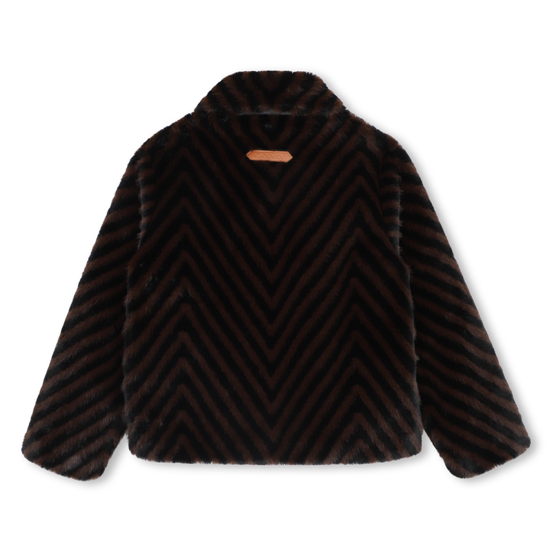 Chaqueta de lana polar suave LANVIN 
                        NI&Ntilde;A