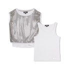 Camiseta 2 en 1 DKNY 
                    NI&Ntilde;A