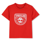 Camiseta de manga corta, ROJO, hi-res