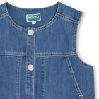 Chaqueta vaquera sin mangas KENZO KIDS 
                    NI&Ntilde;A