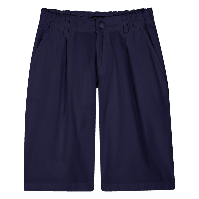 Bermudas lisas de algod&oacute;n KENZO KIDS 
                        NI&Ntilde;O
