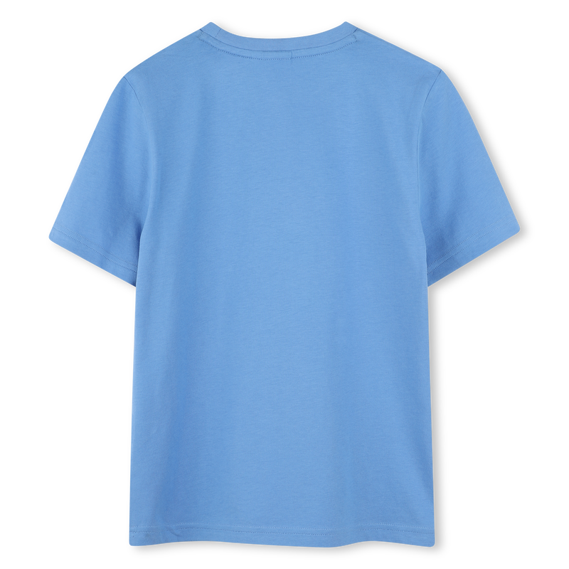 Camiseta algod&oacute;n manga corta BOSS 
                        NI&Ntilde;O