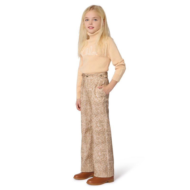 Botas de piel de vaca CHLOE 
                        NI&Ntilde;A