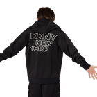 Sudadera estampado con relieve DKNY 
                    UNISEXO
