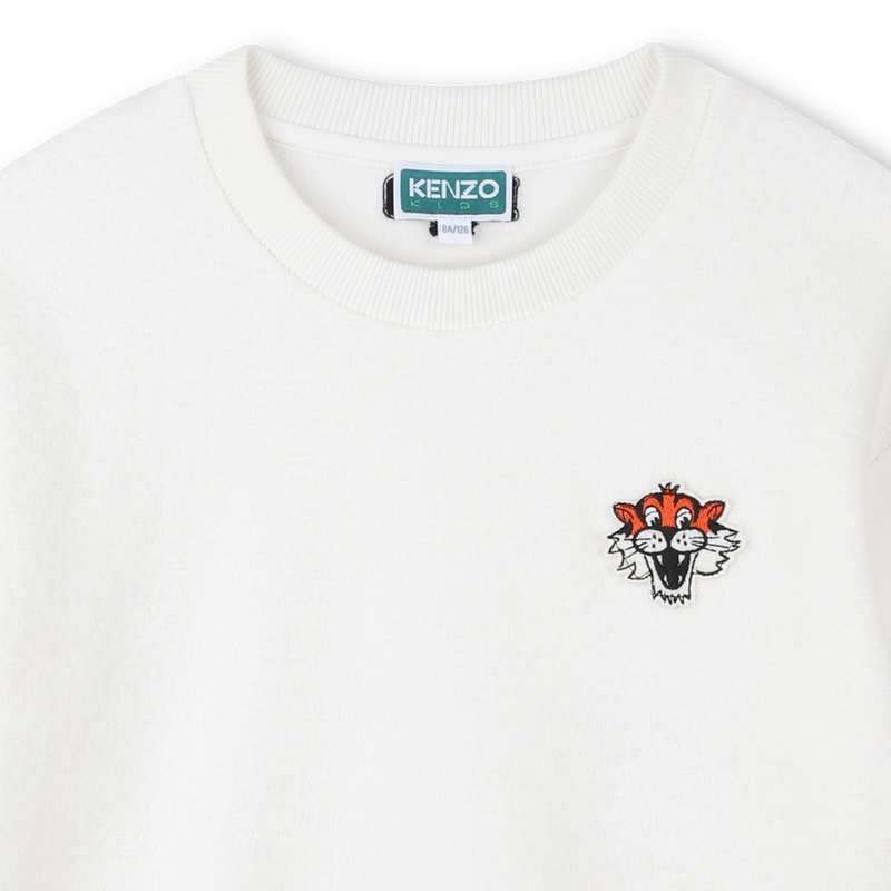 Sudadera de felpa con aspecto de rizo KENZO KIDS 
                        NI&Ntilde;O