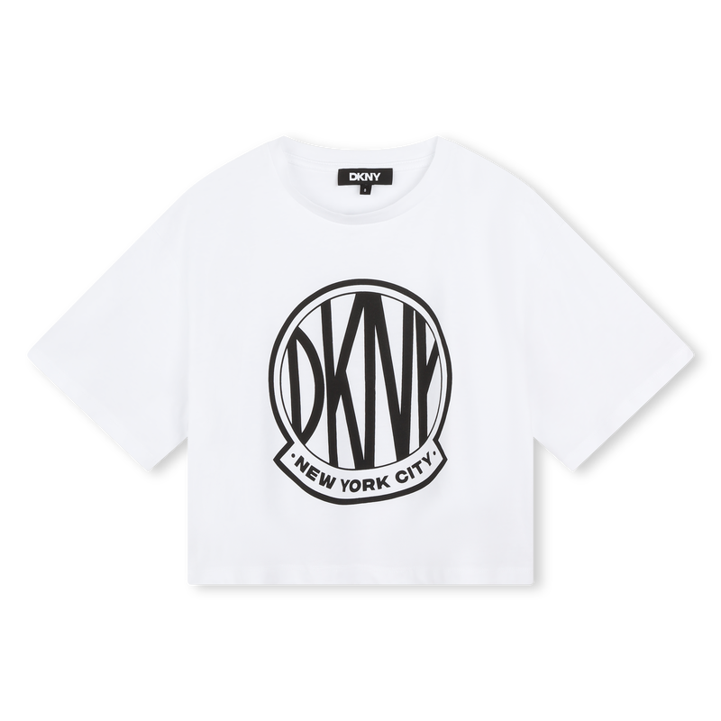 Camiseta de manga corta DKNY 
                        NI&Ntilde;A