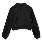 Chaqueta de manga plisada KARL LAGERFELD KIDS 
                    NI&Ntilde;A