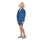 Falda vaquera asim&eacute;trica KENZO KIDS 
                    NI&Ntilde;A