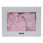 Conjunto de pijama + babero + ban BOSS 
                    NI&Ntilde;A