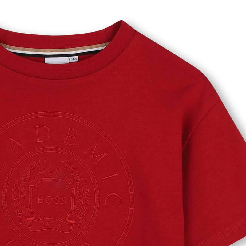 Camiseta de mangas cortas BOSS 
                        NI&Ntilde;O