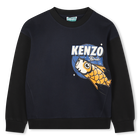 Sudadera de forro polar KENZO KIDS 
                    NI&Ntilde;O