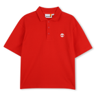 Polo de manga corta, ROJO, hi-res