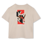Camiseta de manga corta KARL LAGERFELD KIDS 
                    NI&Ntilde;O