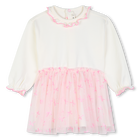 Vestido bimateria BILLIEBLUSH 
                    NI&Ntilde;A