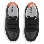 Zapatillas con rayas de velcro BOSS 
                    NI&Ntilde;O