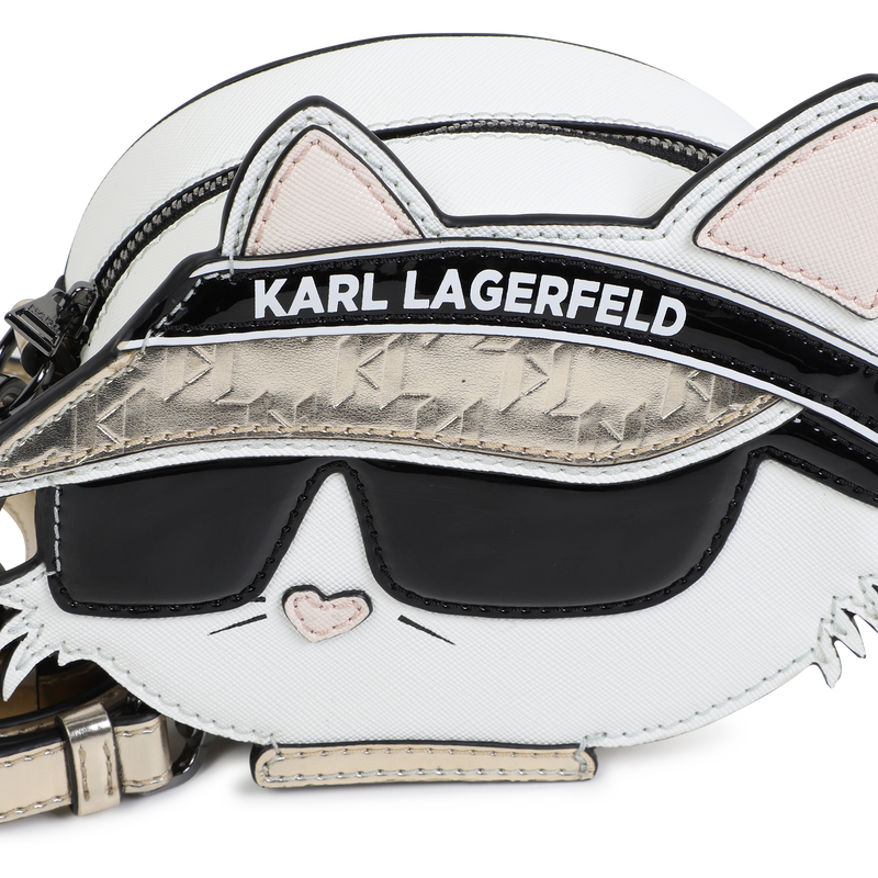 Bolso de lona revestida KARL LAGERFELD KIDS 
                        NI&Ntilde;A